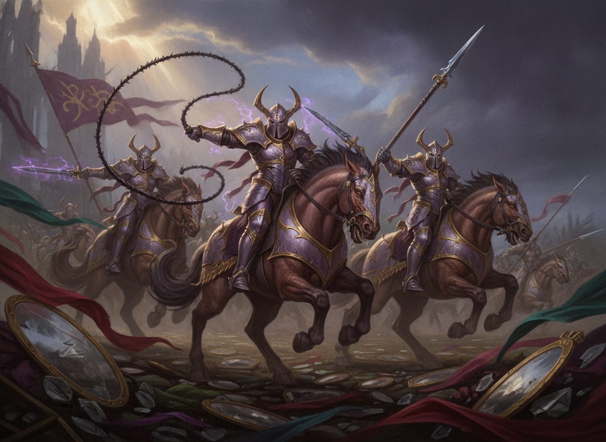 Hellstriders of Slaanesh, unit art
