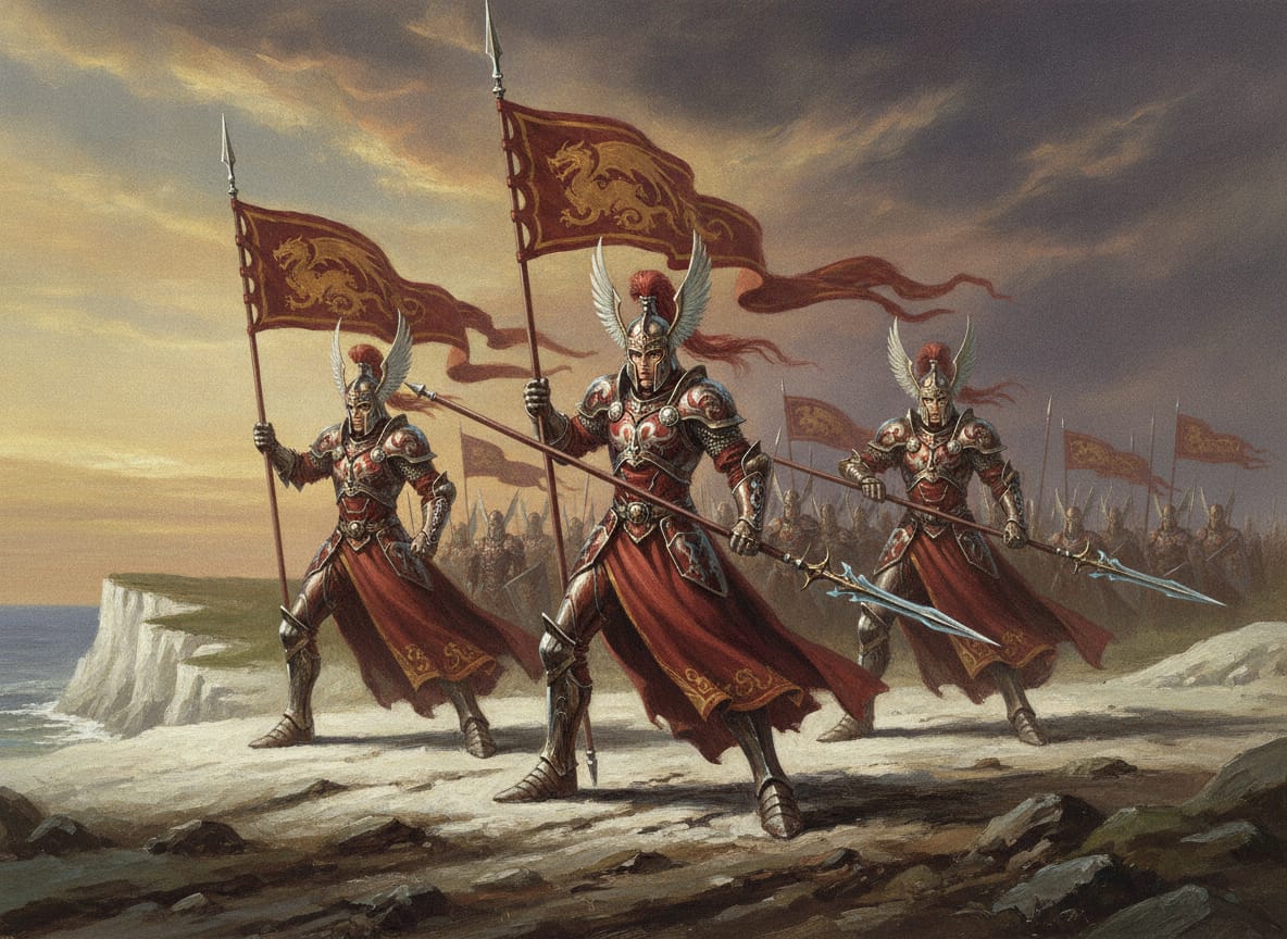 Dragon Princes of Caledor, unit art