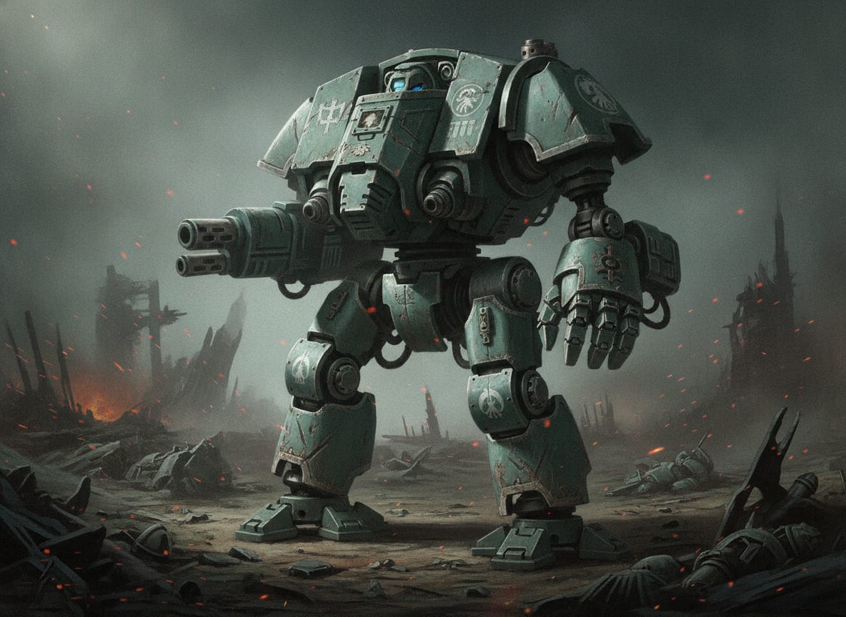 Contemptor Dreadnought, unit art
