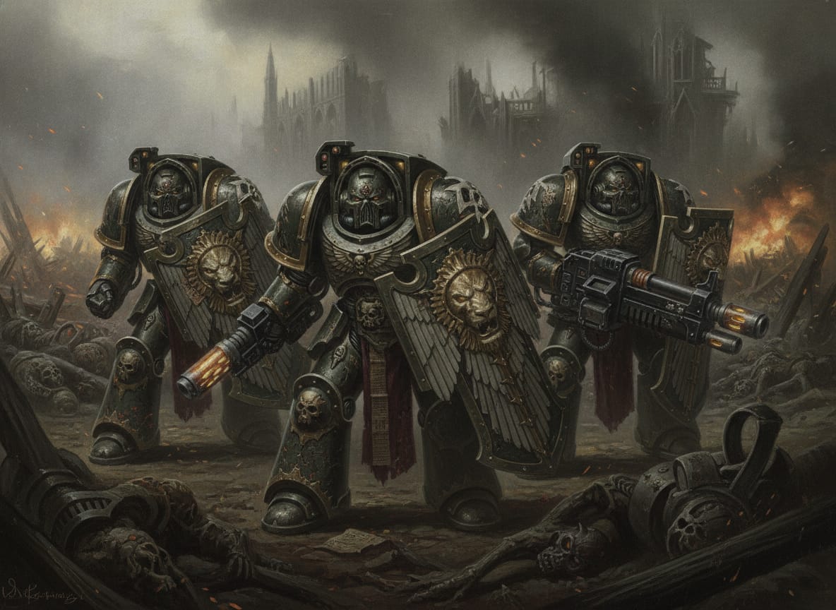 Deathwing Companions, unit art