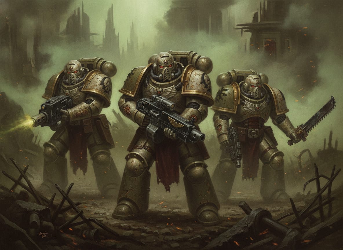 Legionary Tactical Squad, unit art