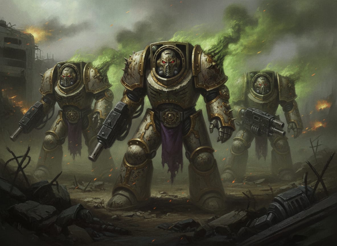 Grave Warden Terminators, unit art