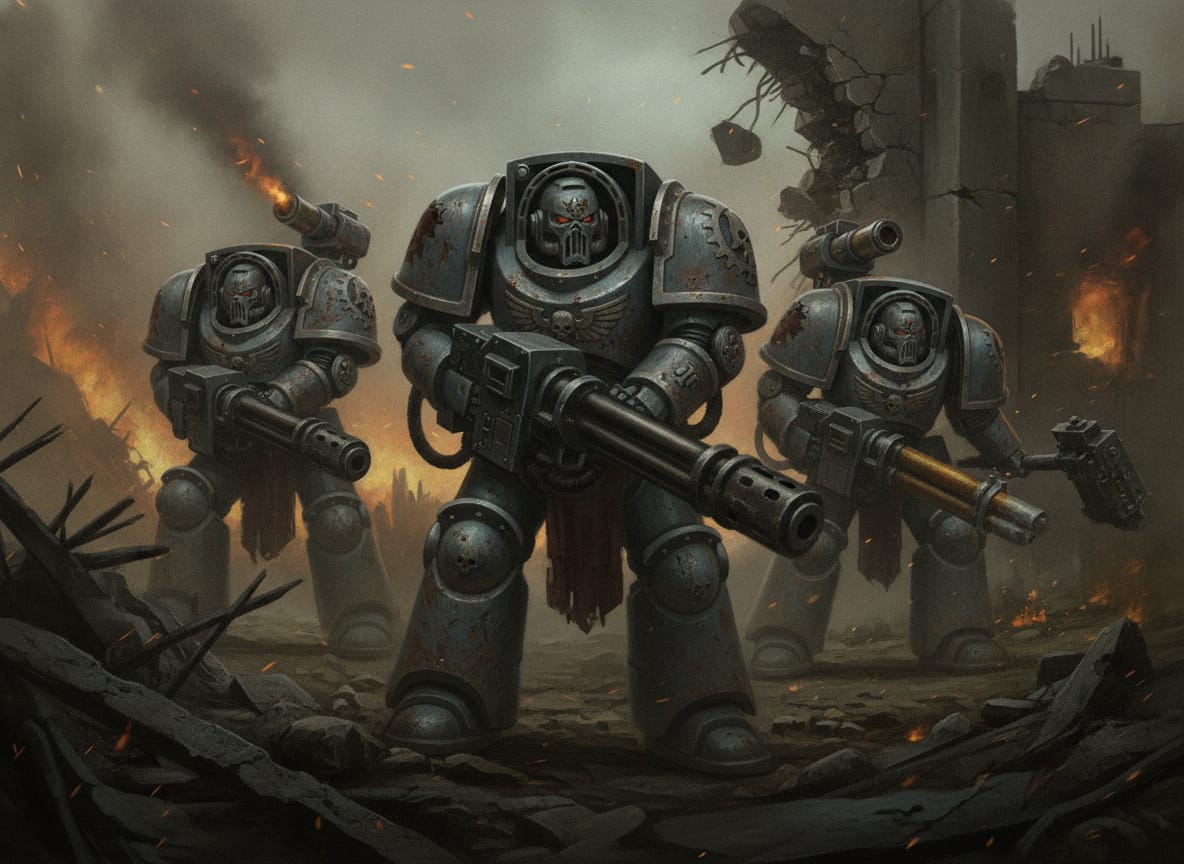 Tyrant Siege Terminators, unit art