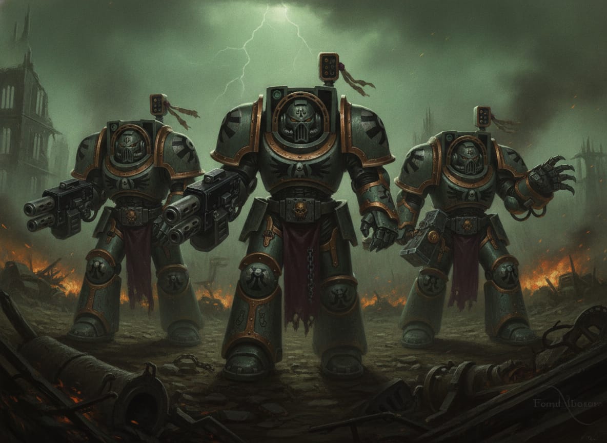 Justaerin Terminator Squad, unit art