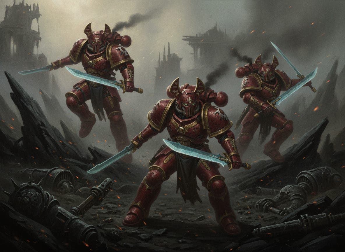 Khenetai Occult Blade Cabal, unit art