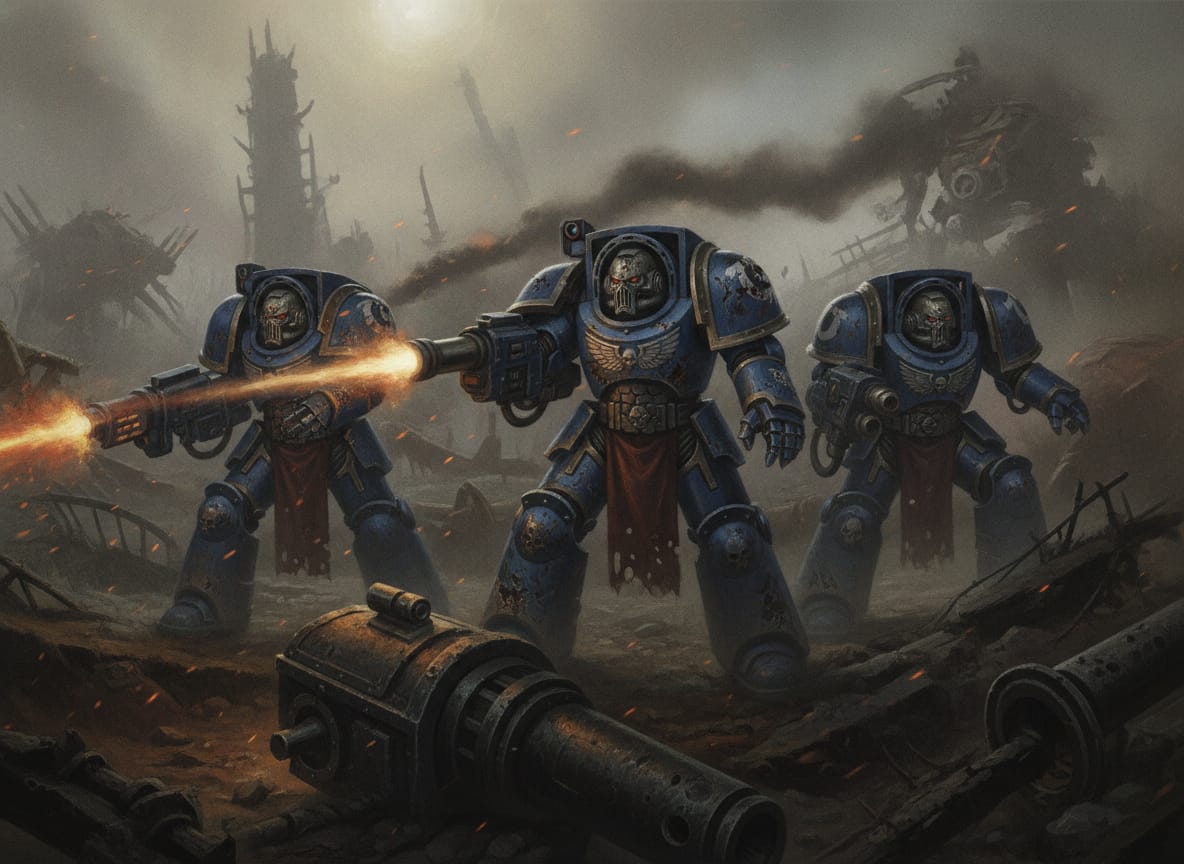 Fulmentarus Terminator Strike Squad, unit art