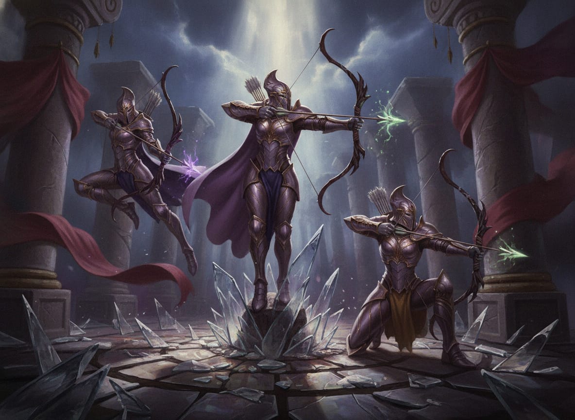 Blissbarb Archers, unit art