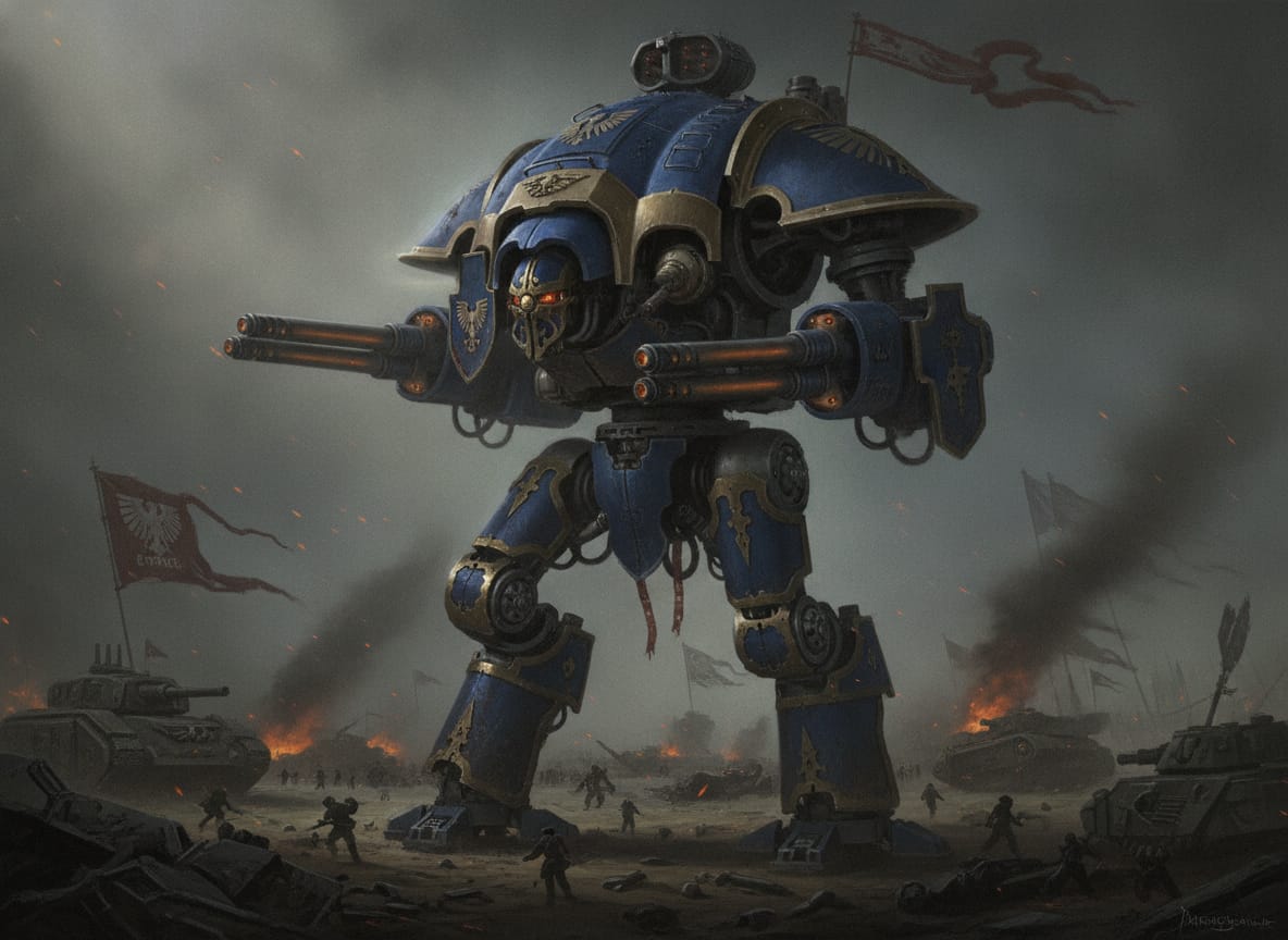 Acastus Knight Porphyrion, unit art