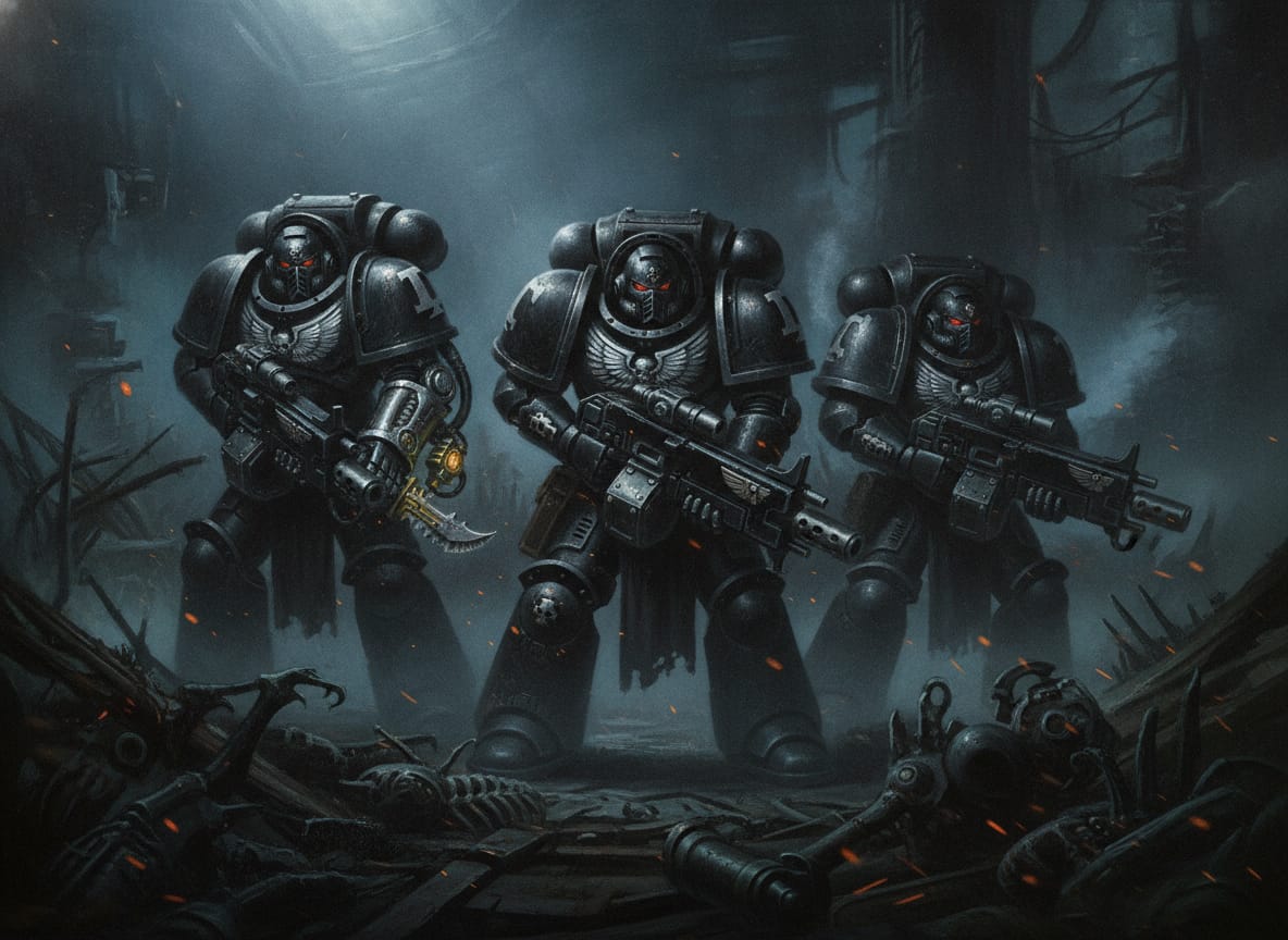 Indomitor Kill Team, unit art