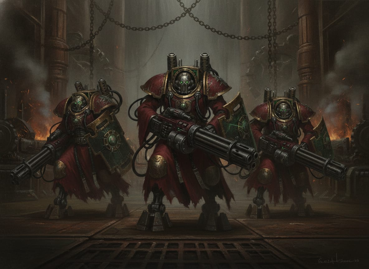 Kataphron Breachers, unit art