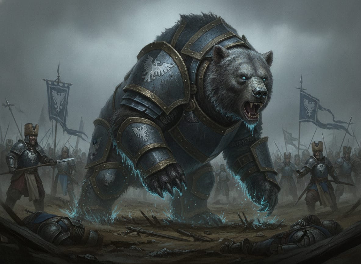 Elemental War Bear, unit art