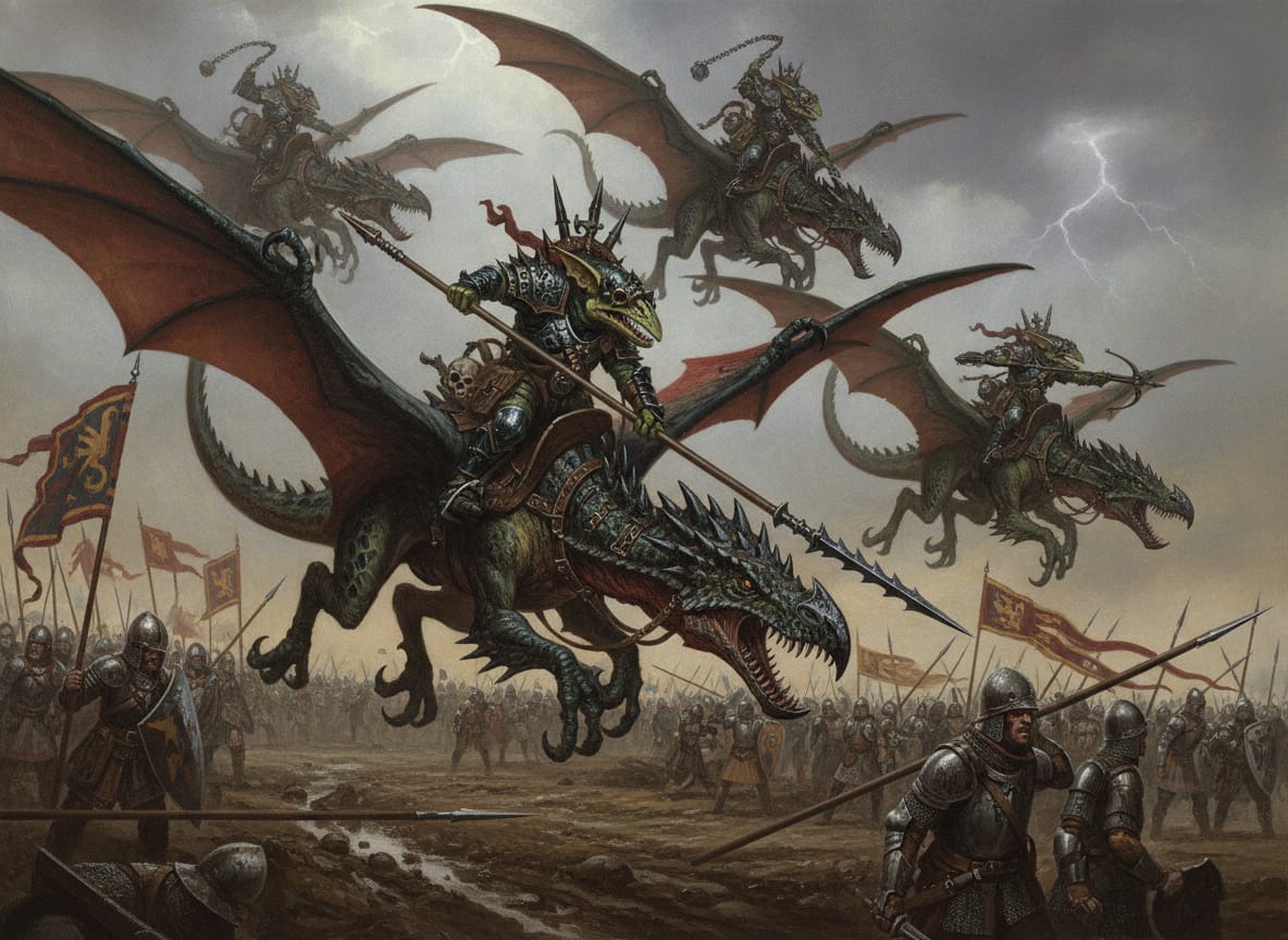Ripperdactyl Riders, unit art