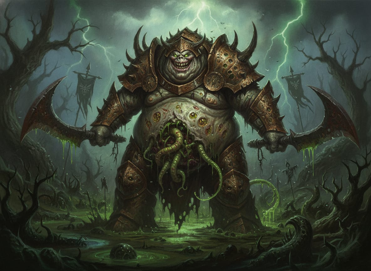 Great Unclean One, unit art