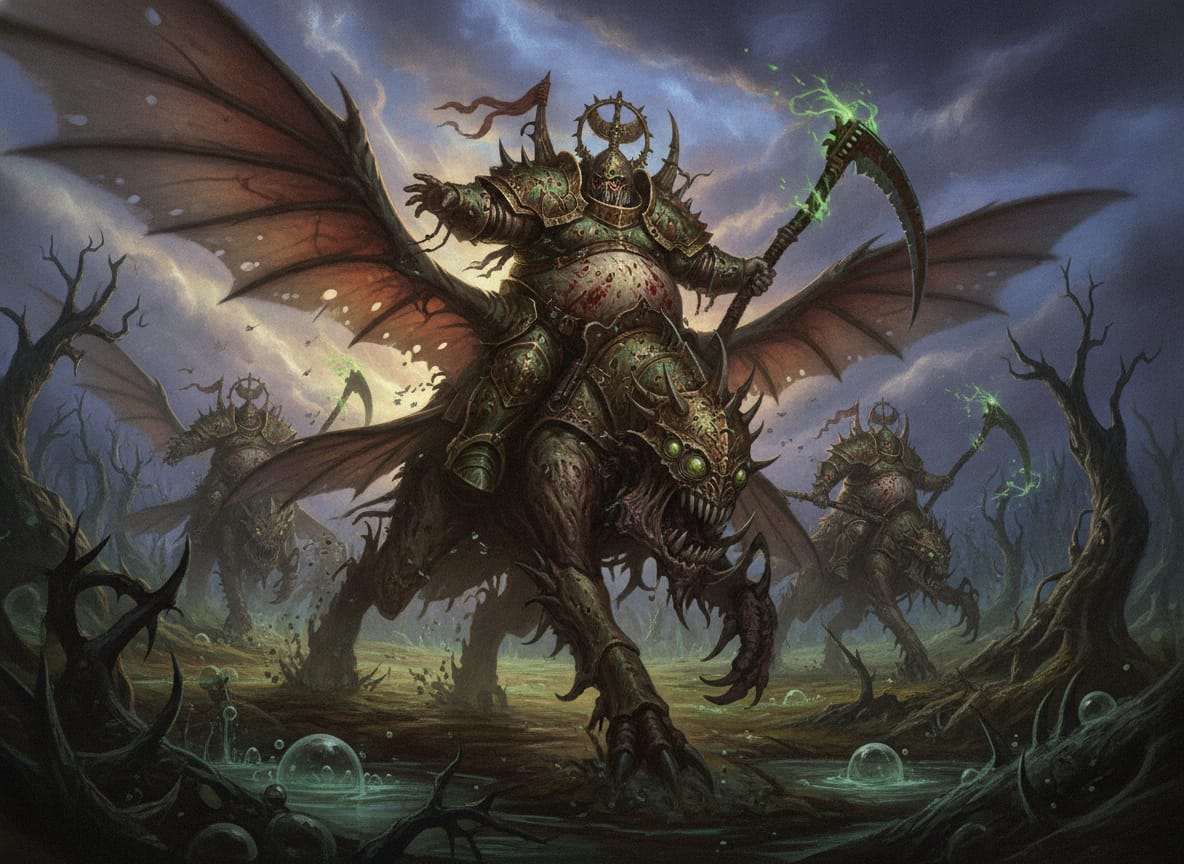 Lord of Afflictions, unit art