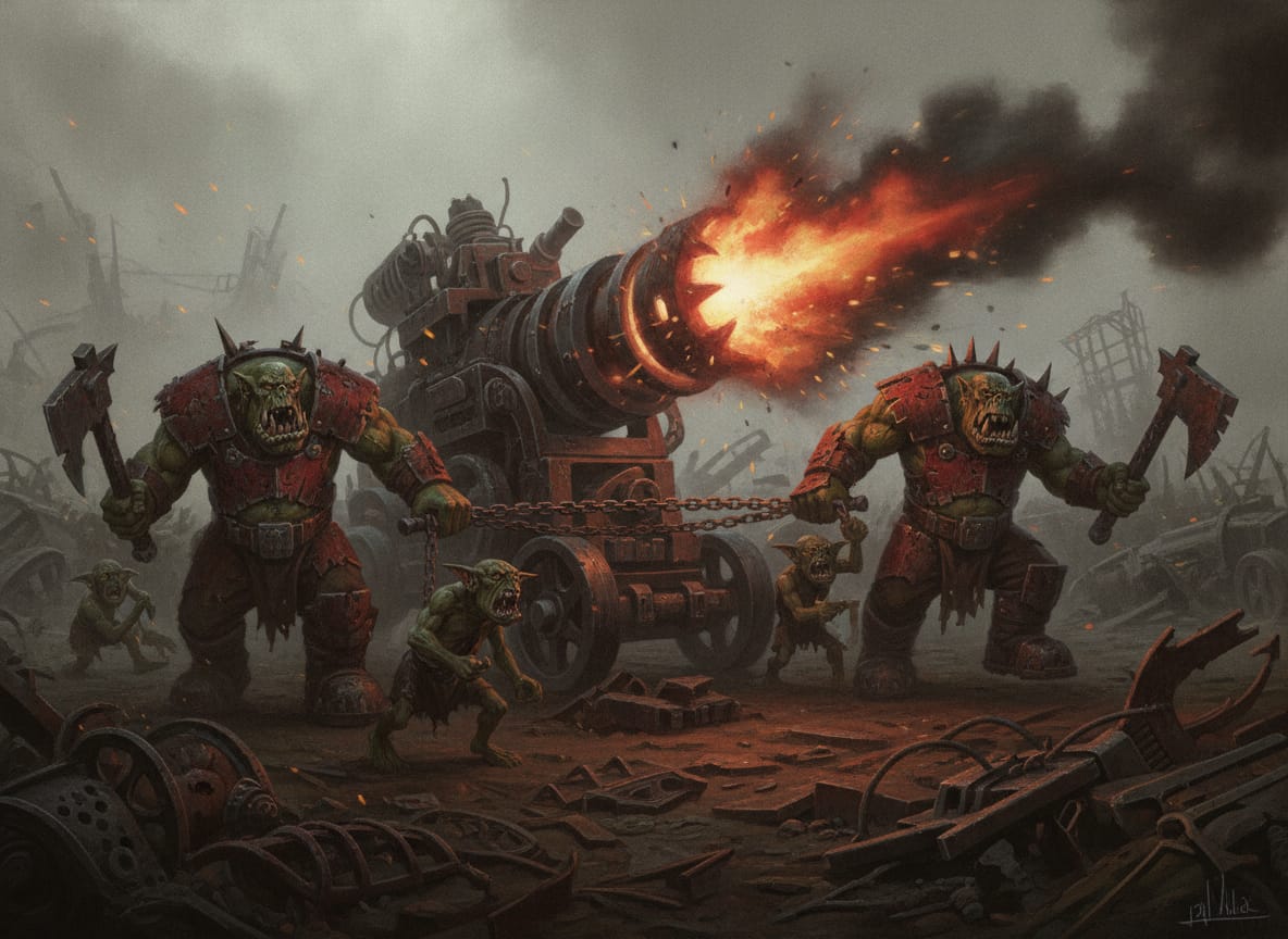 Mek Gunz, unit art