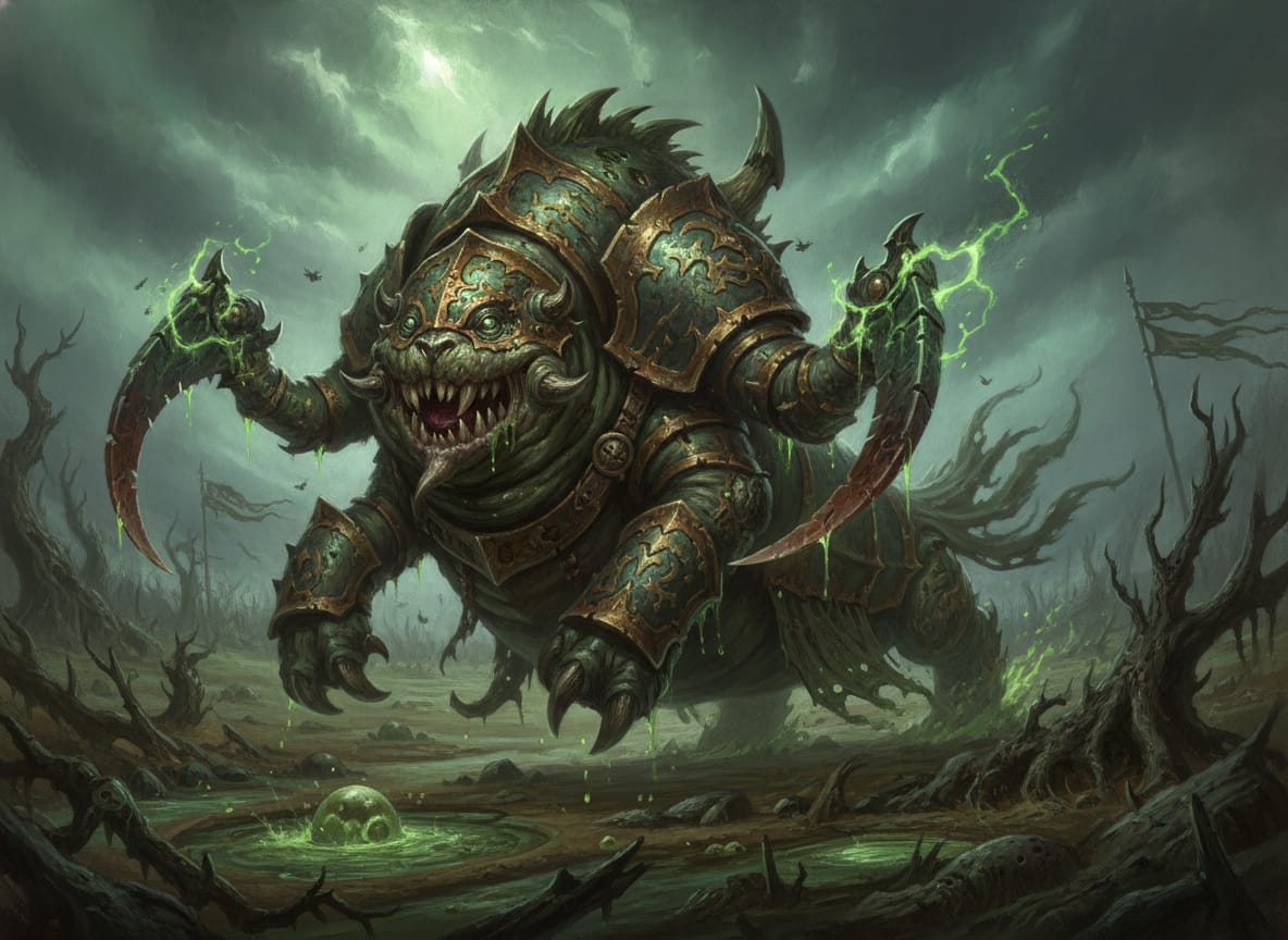 Beasts of Nurgle, unit art