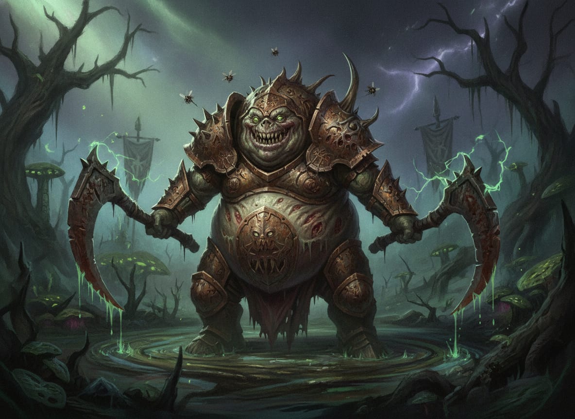 Nurglings, unit art