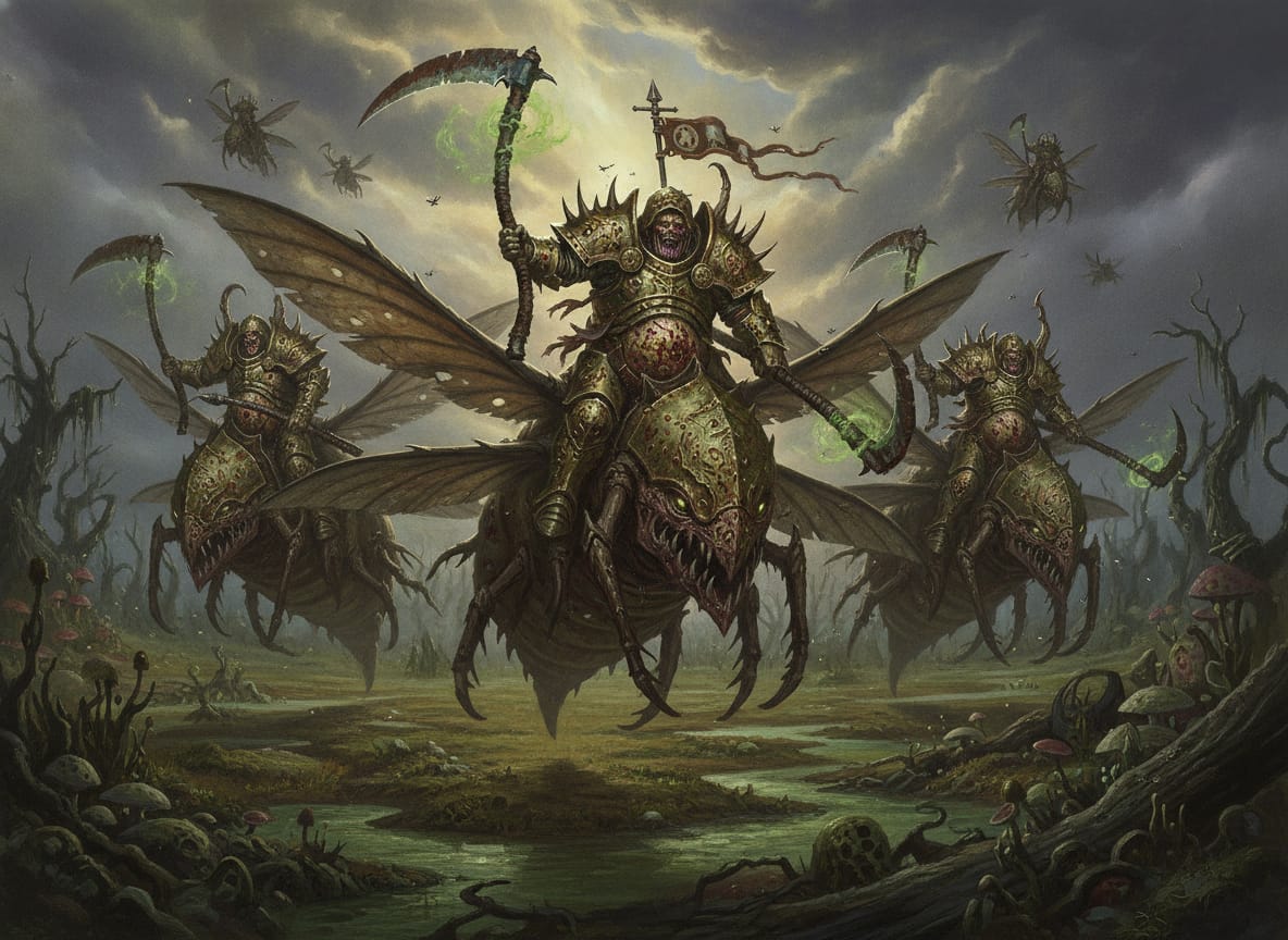 Plague Drones, unit art
