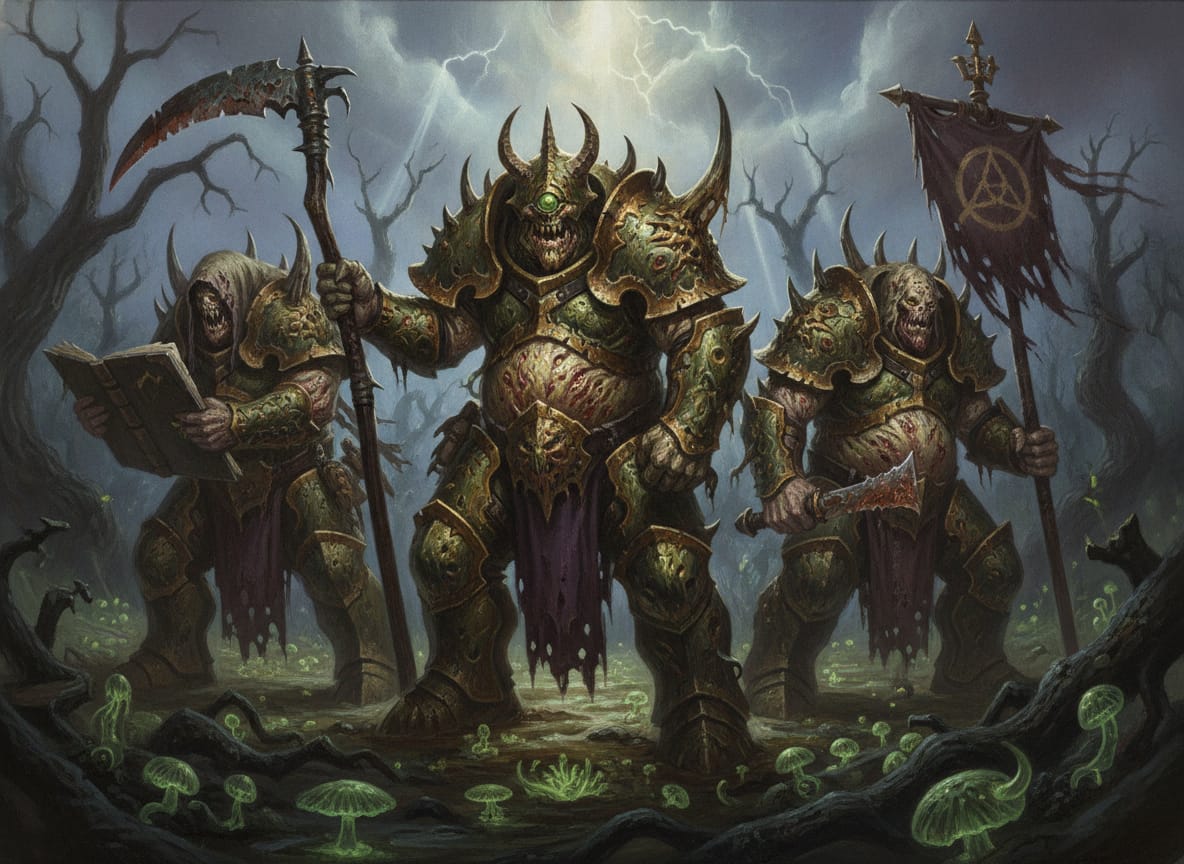 Plaguebearers, unit art