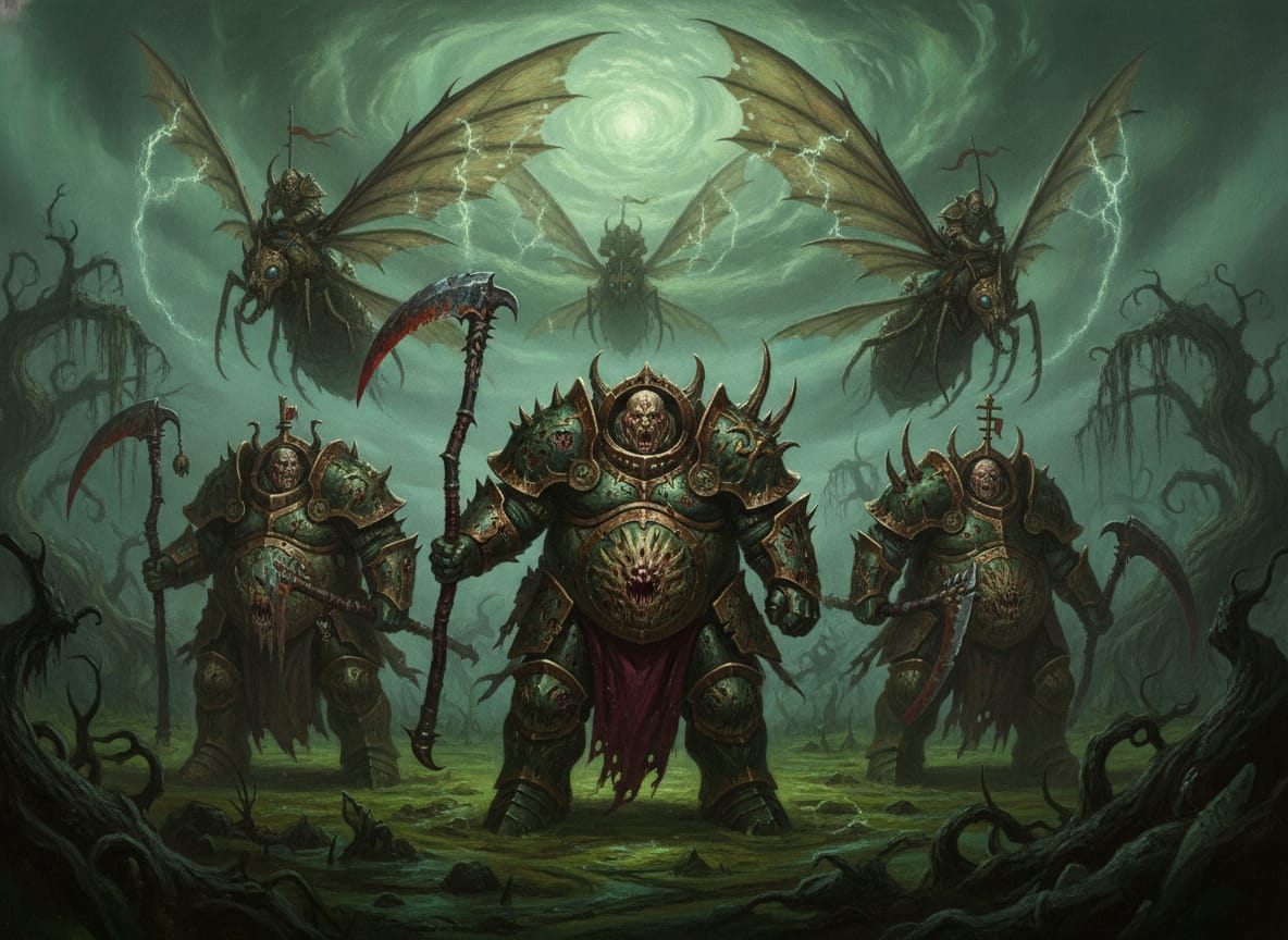 Pusgoyle Blightlords, unit art