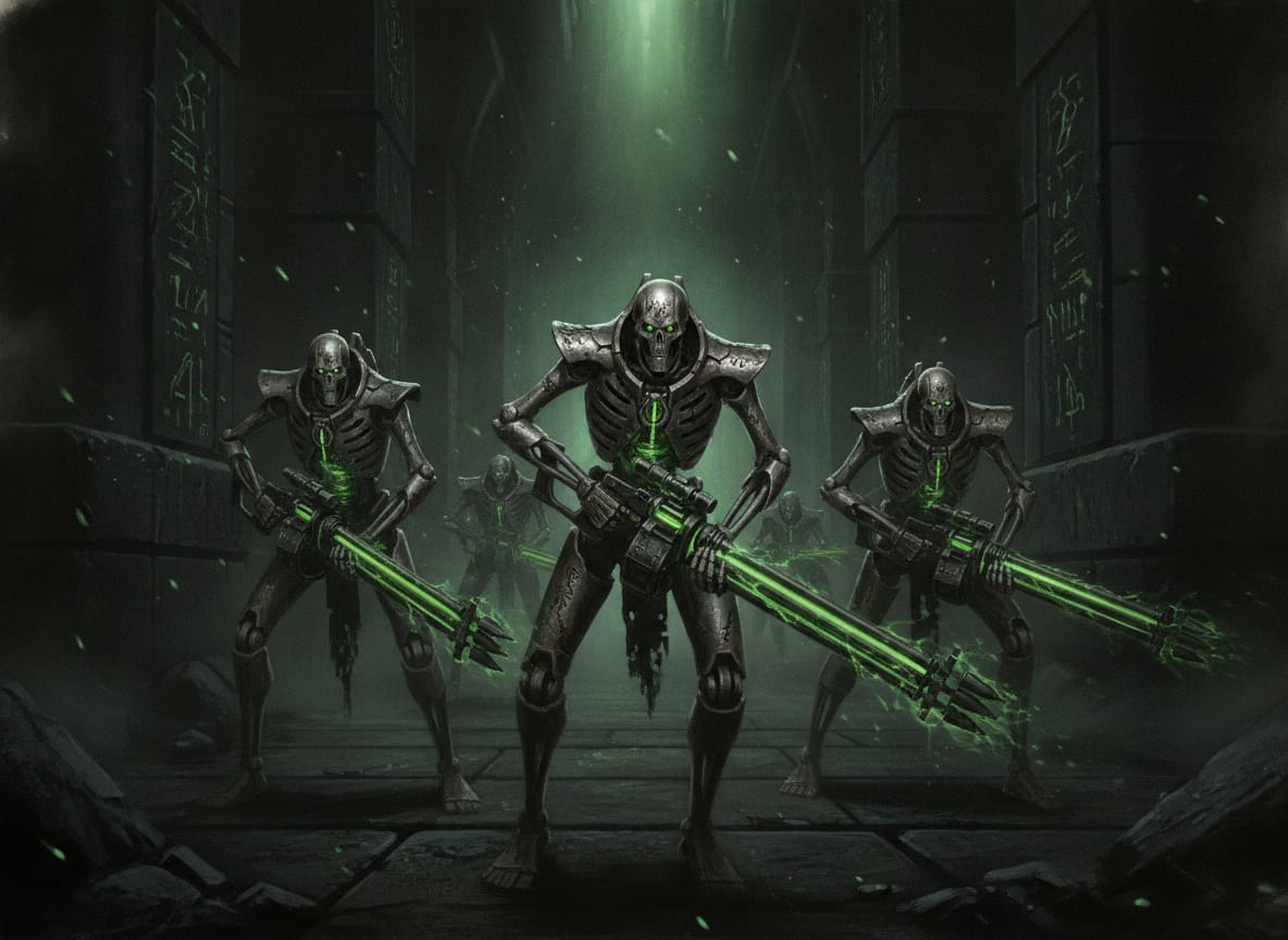 Necron Warriors, unit art