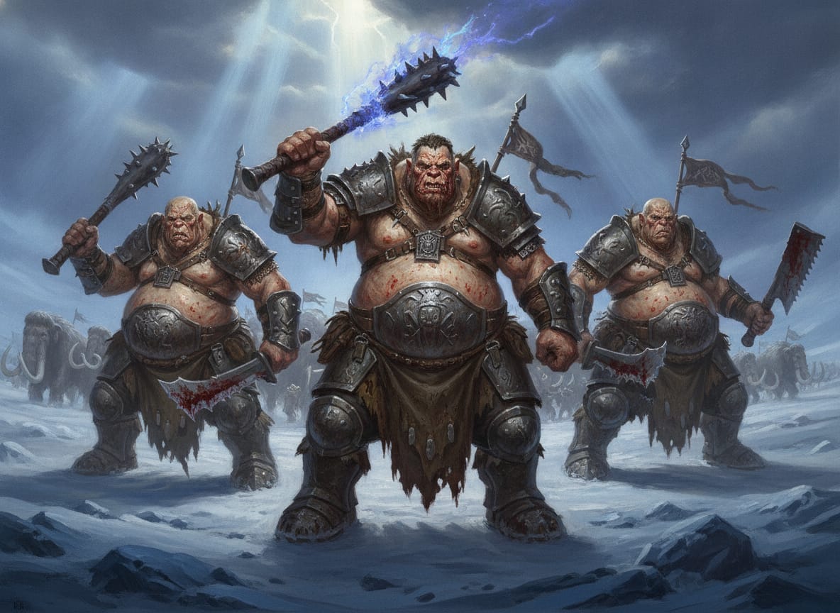 Ogor Gluttons, unit art
