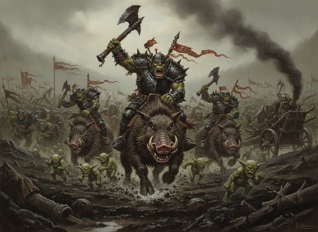 Orc Boar Boyz