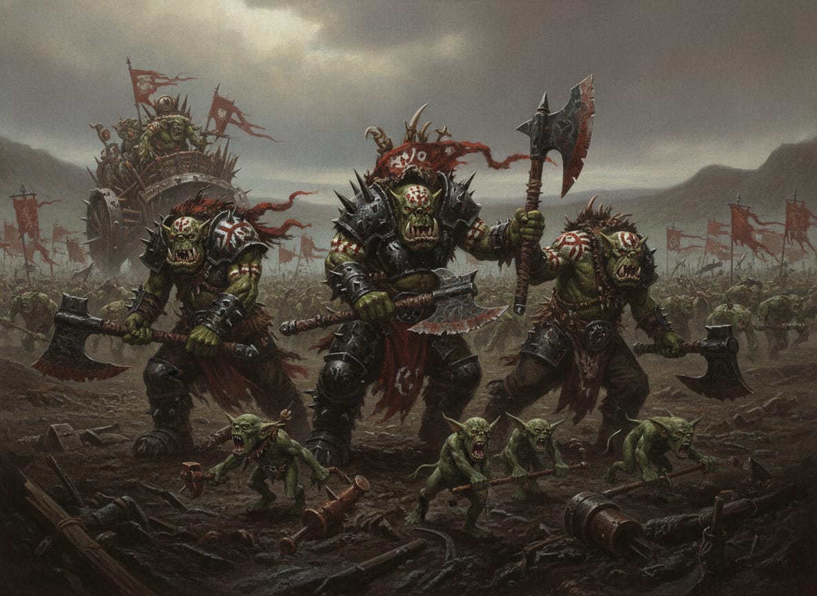 Savage Orcs, unit art