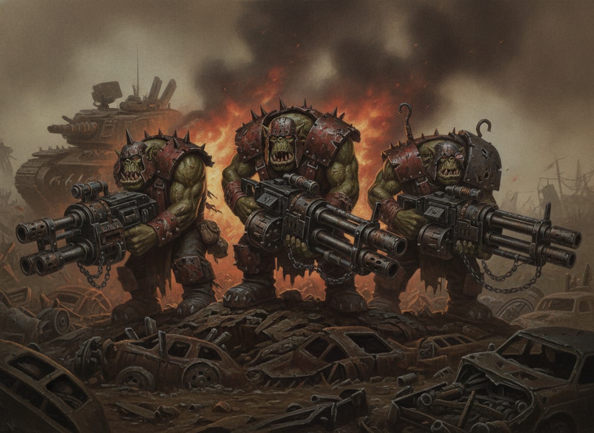 Ork Lootas, unit art