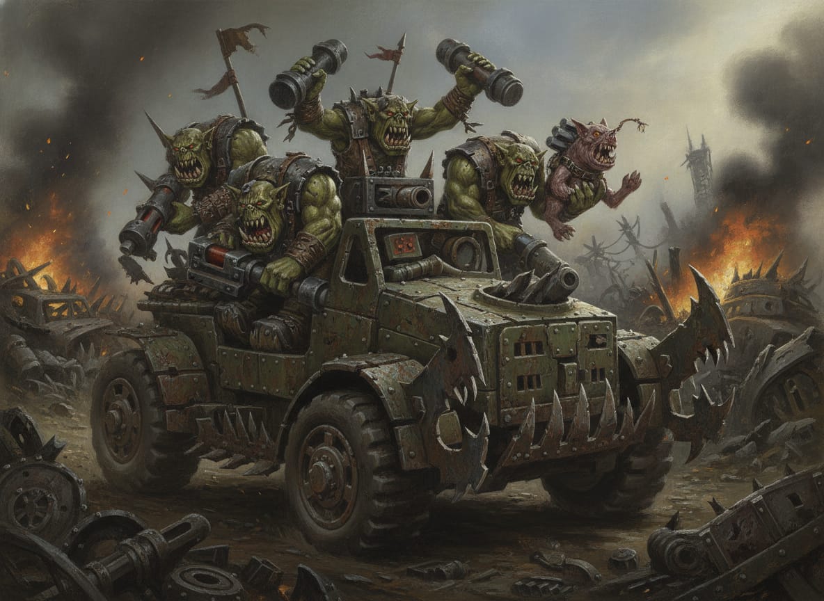 Ork Tankbustas, unit art
