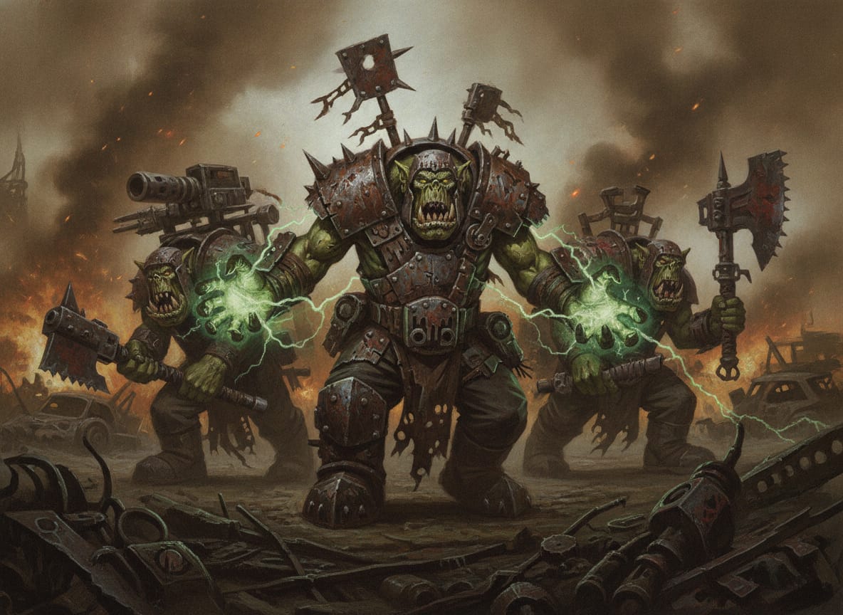 Ork Weirdboy, unit art