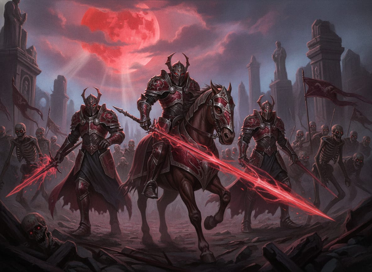 Blood Knights, unit art