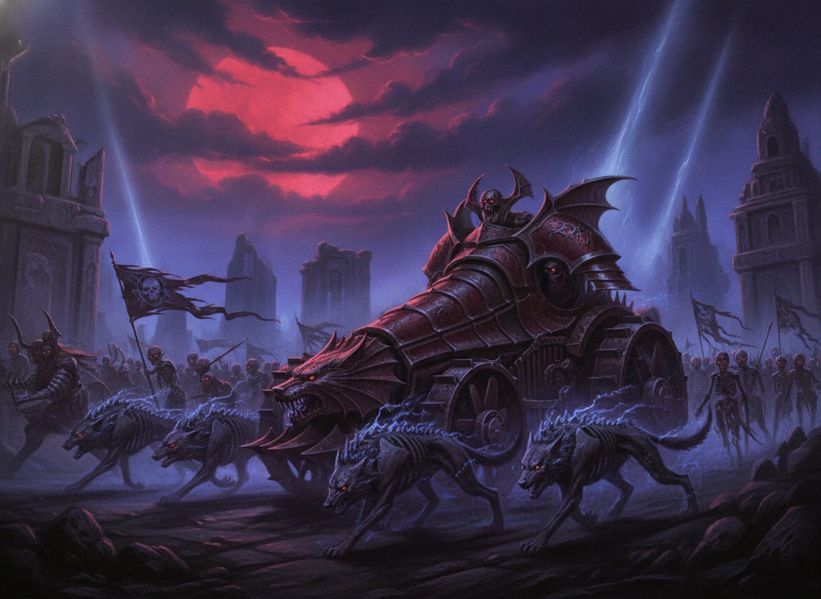Dire Wolves, unit art