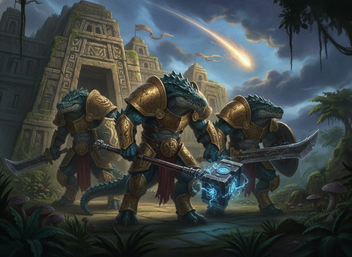 Kroxigor, unit art
