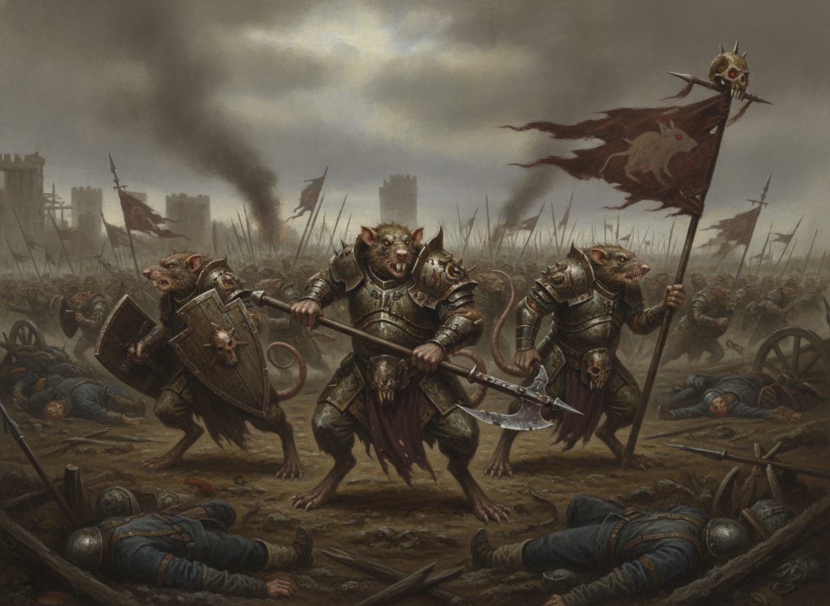 Clanrats, unit art