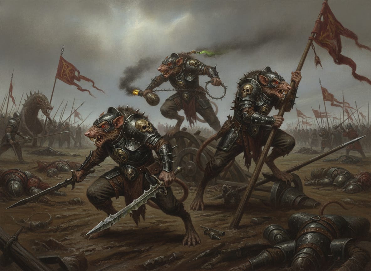 Gutter Runners, unit art