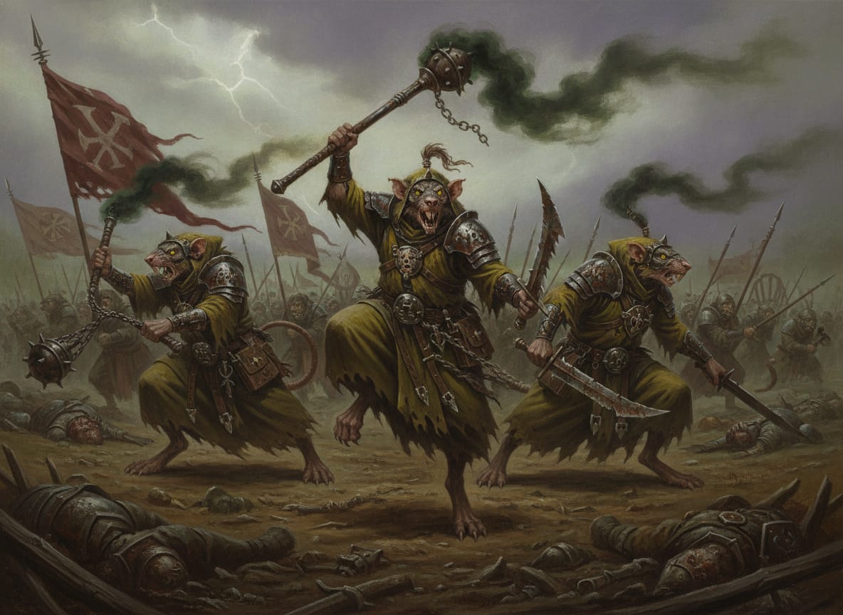 Plague Monks, unit art