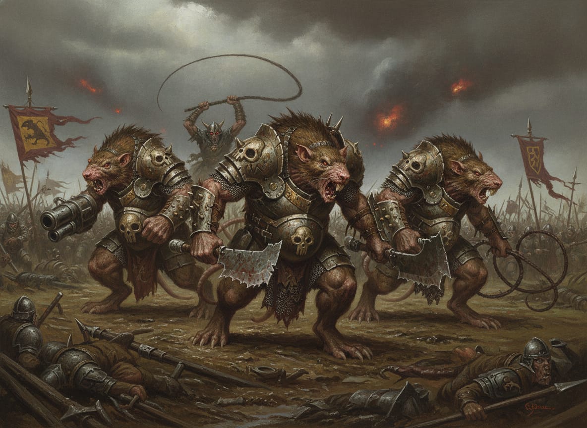 Rat Ogres, unit art