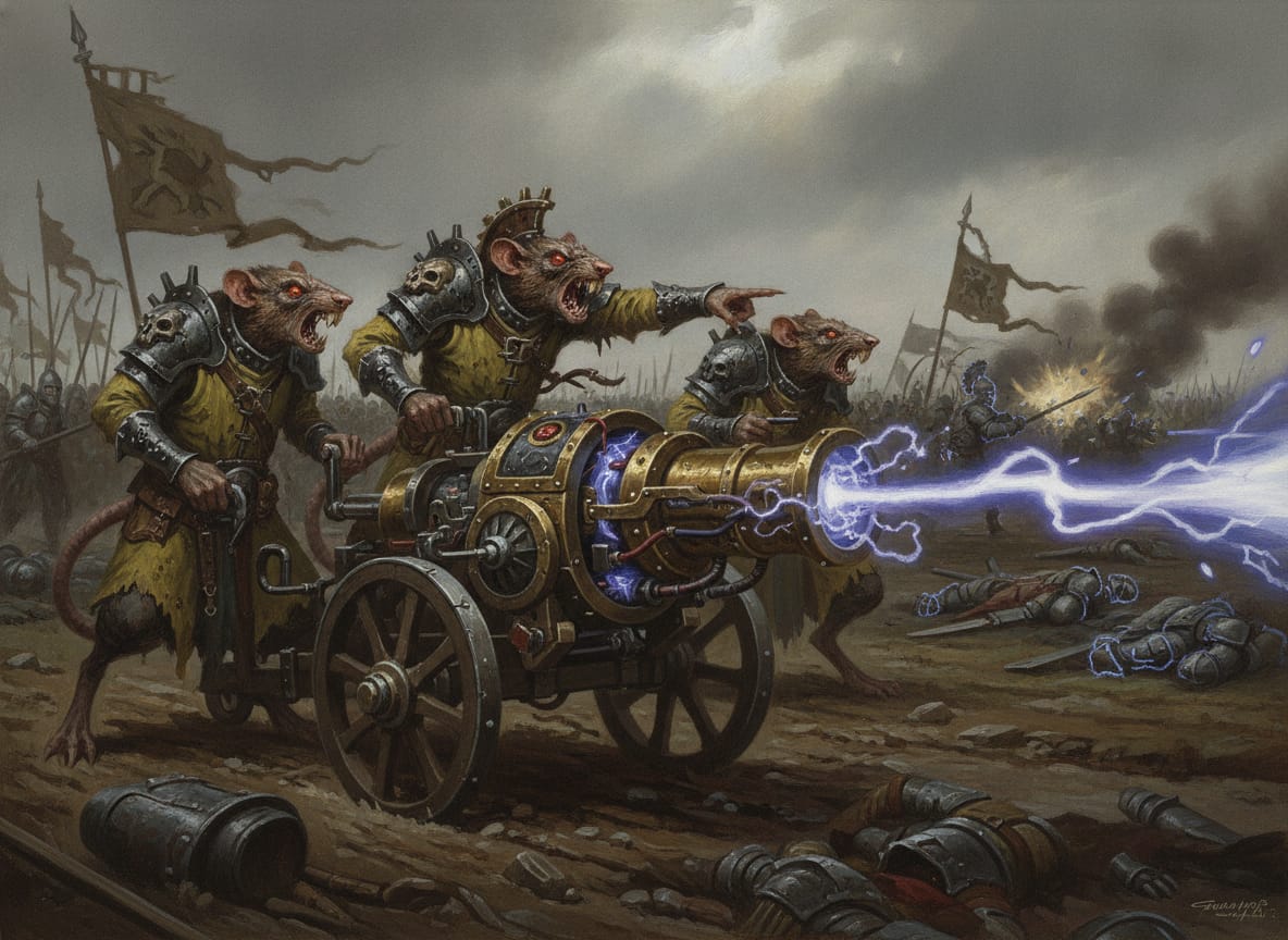 Warp Lightning Cannon, unit art