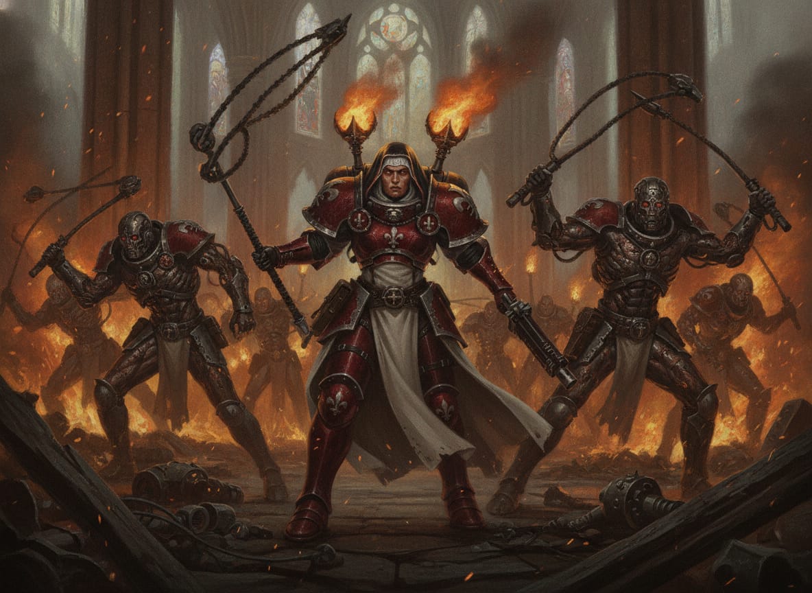 Arco-flagellants, unit art
