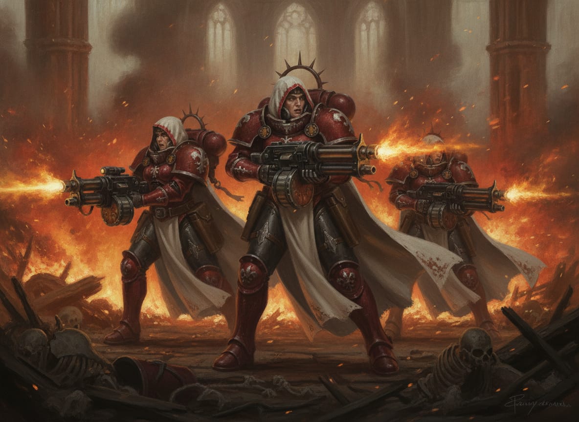 Retributor Squad, unit art