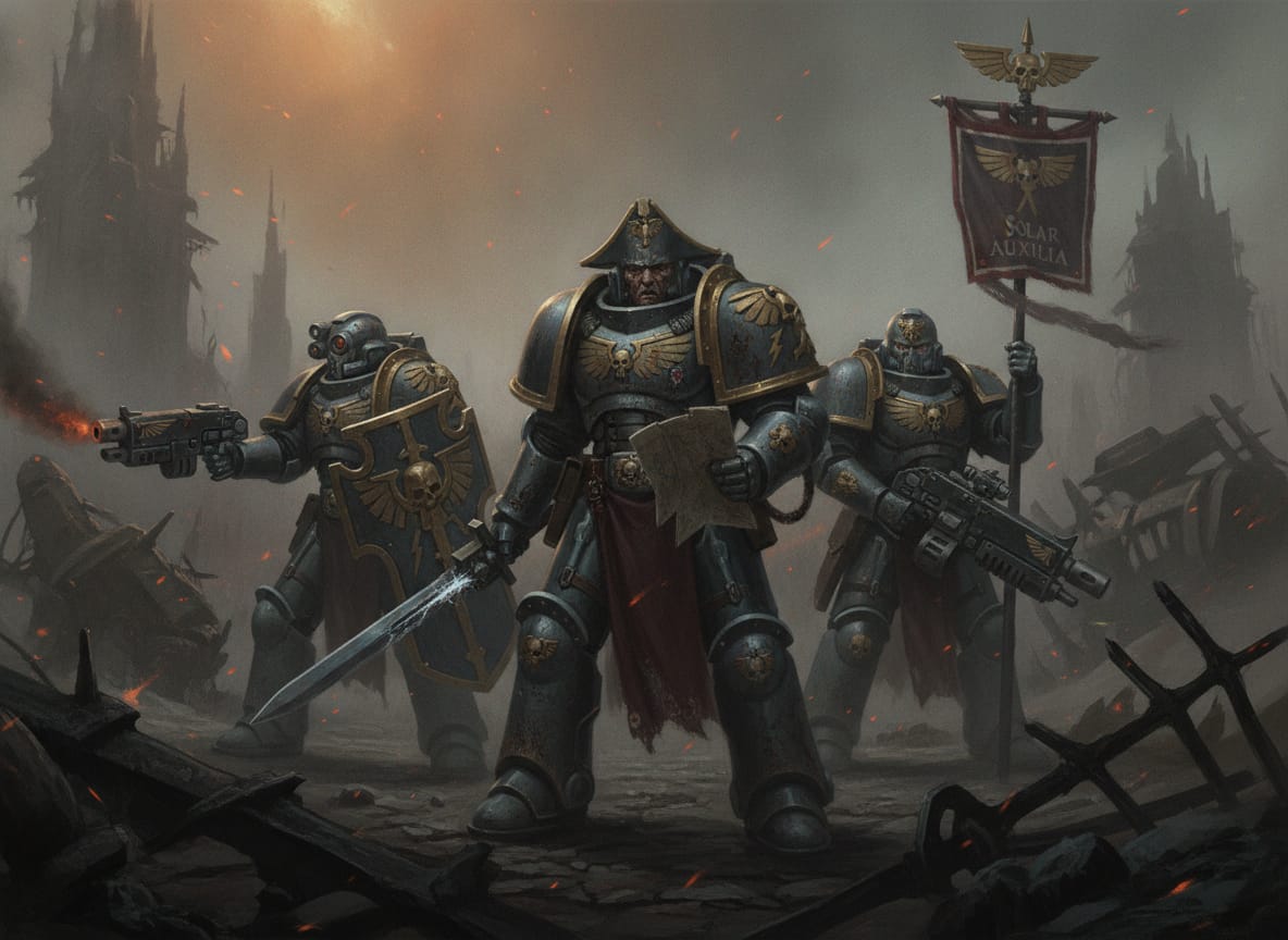 Auxilia Tactical Command Section, unit art