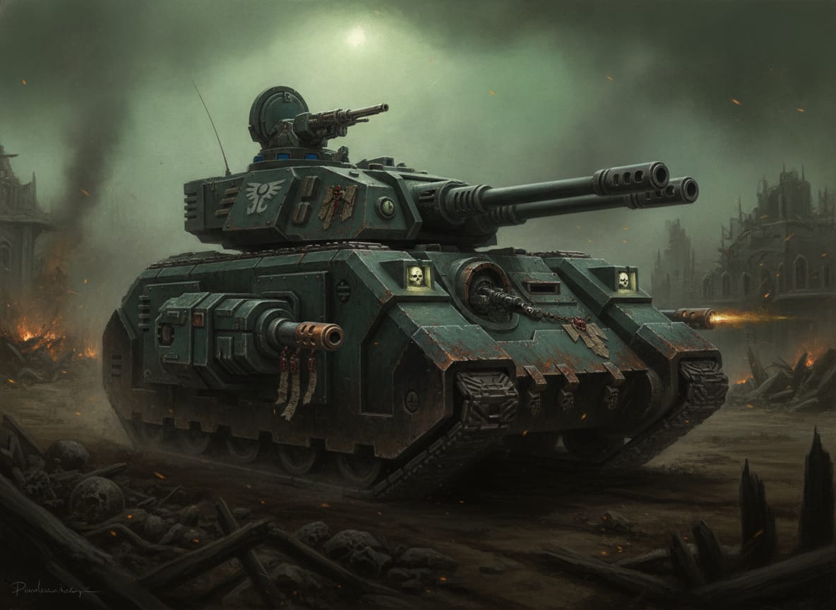 Legion Sicaran Battle Tank, unit art