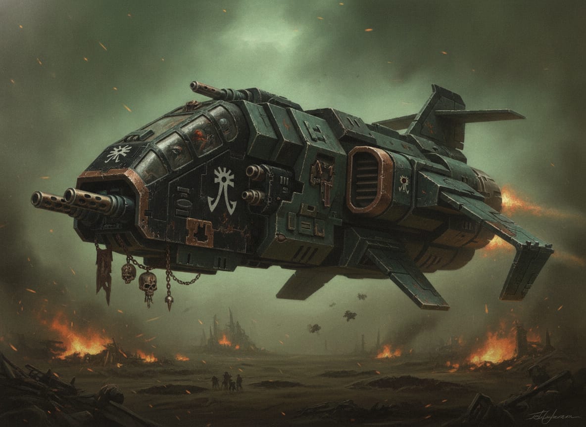 Legion Storm Eagle Gunship, unit art