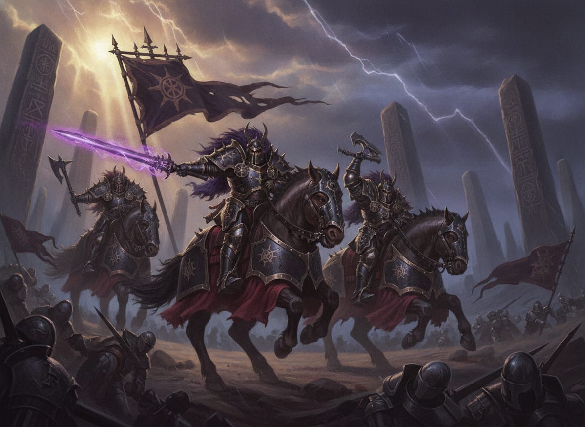 Chaos Knights, unit art