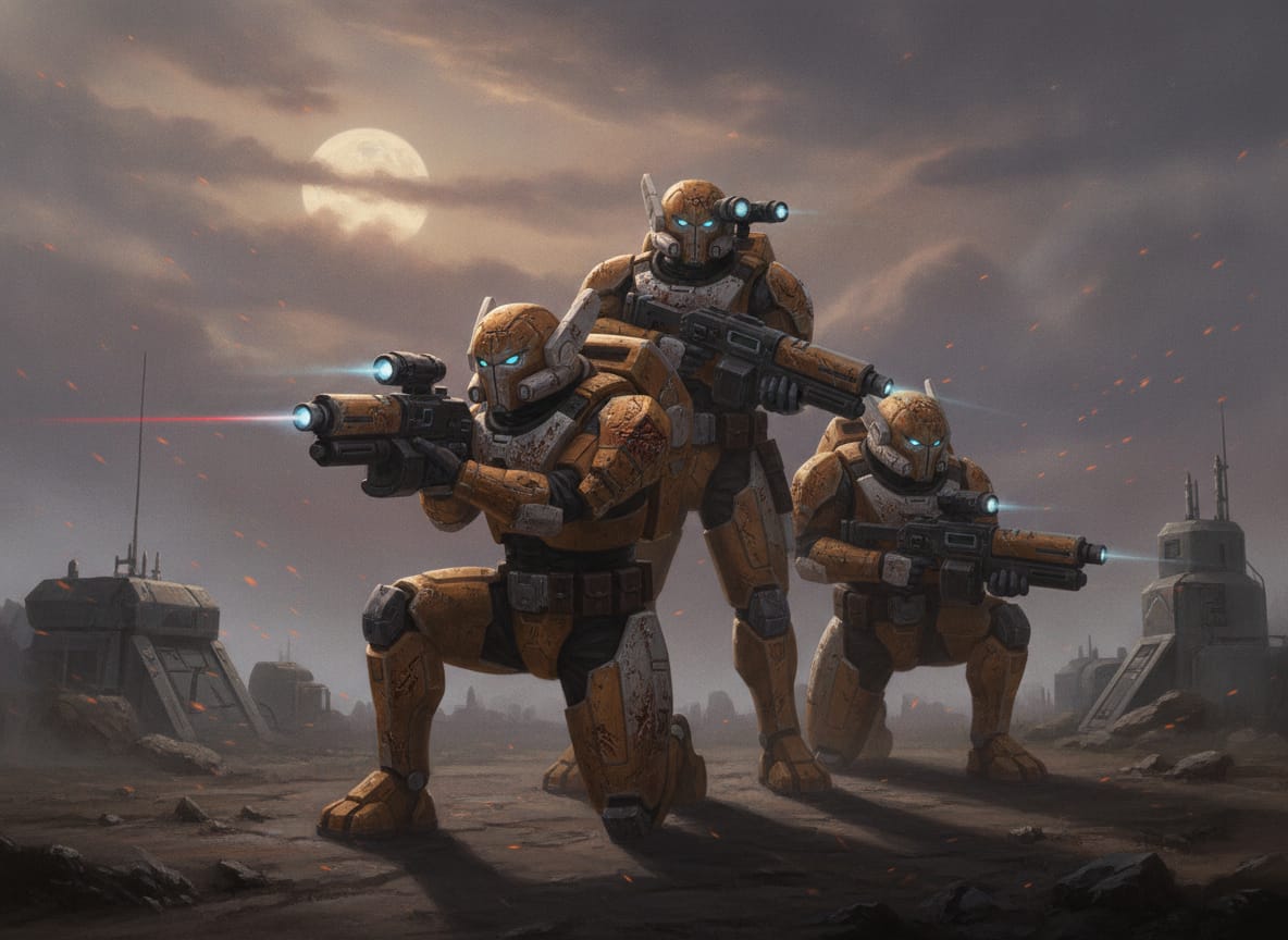 Pathfinder Team, unit art