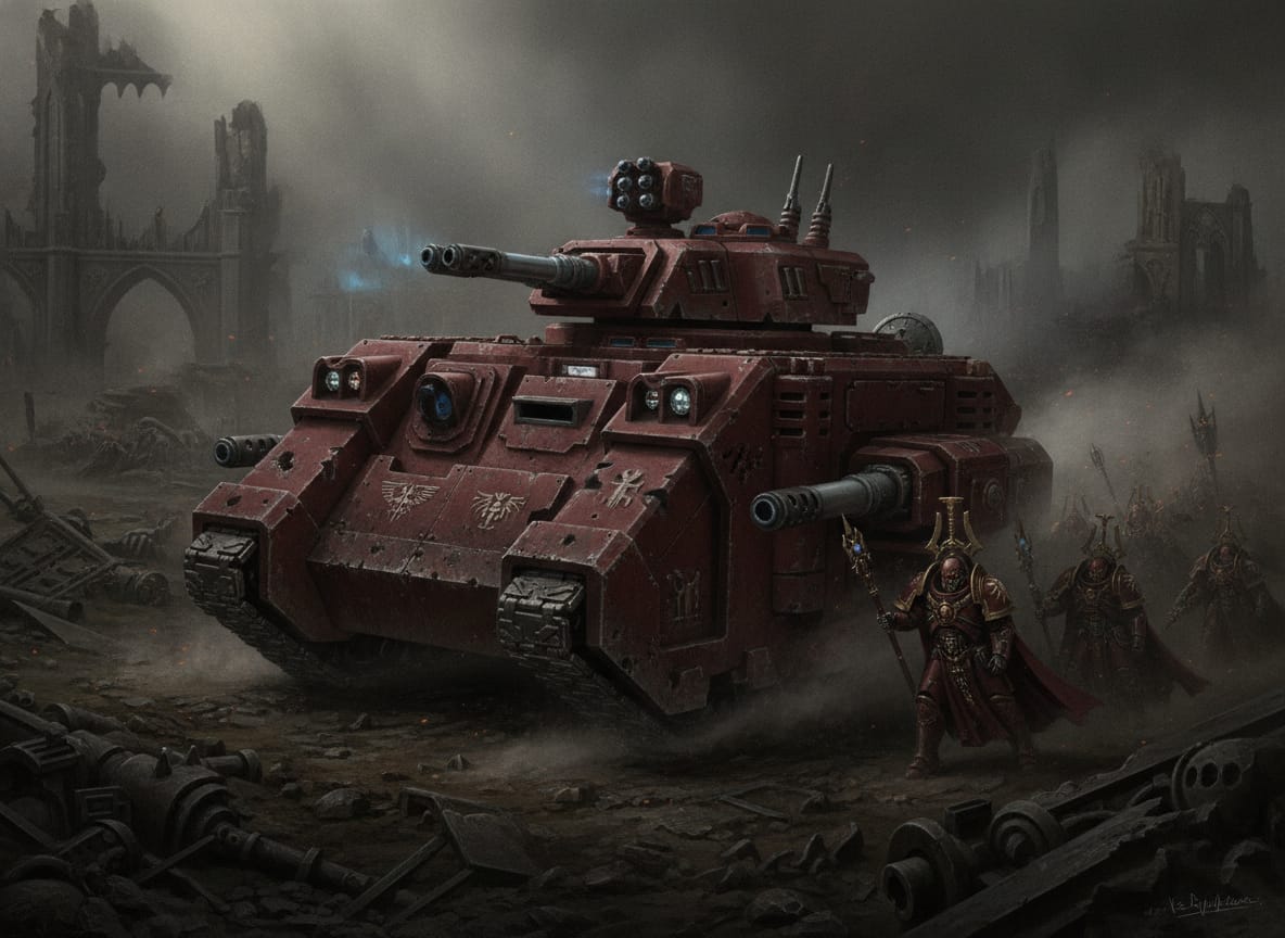 Legion Land Raider Proteus, unit art