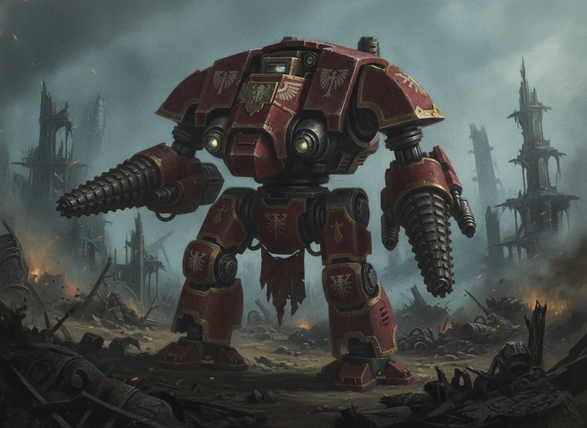 Legion Leviathan Dreadnought, unit art