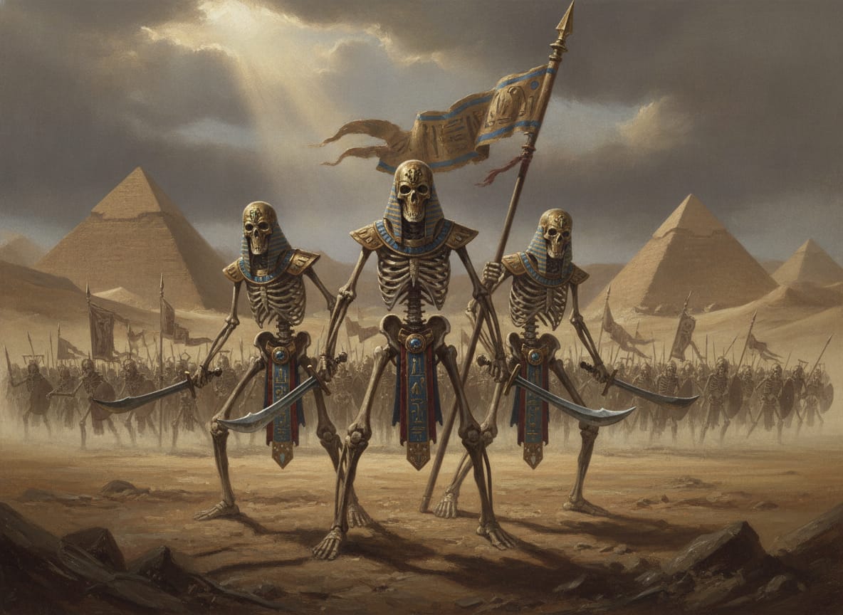 Skeleton Warriors, unit art