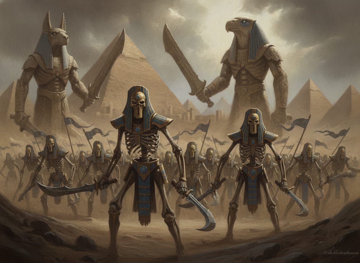 Ushabti, unit art